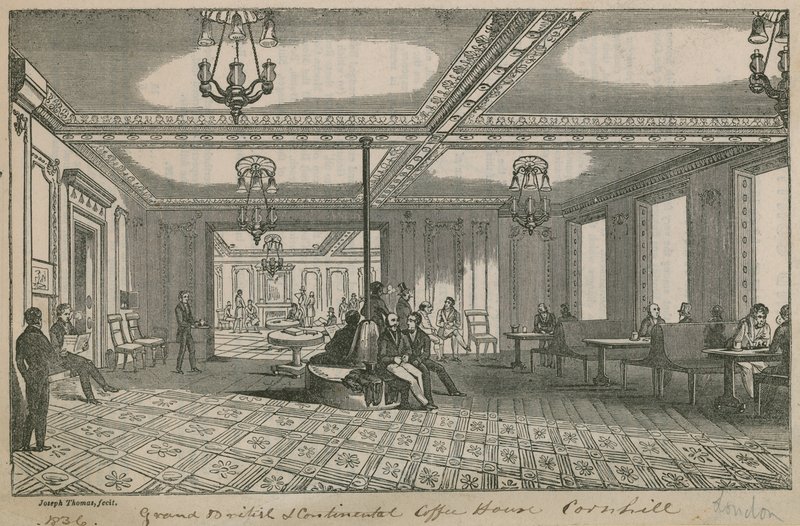 Grande café britânico e continental, Cornhill de English School