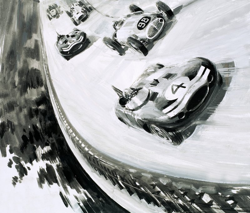 Grand Prix, Monza, Itália, em 1957 de English School