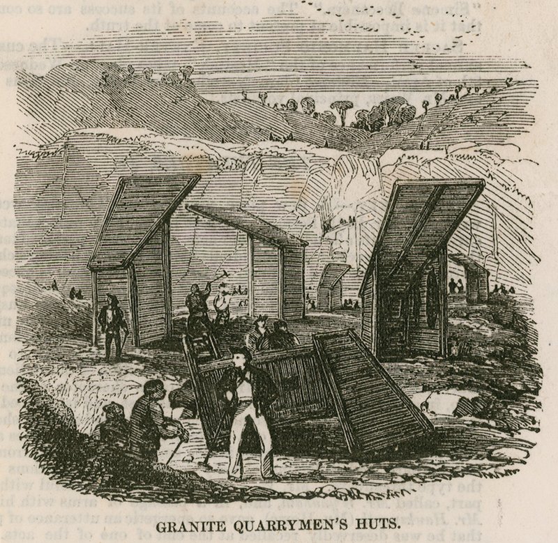 Granito Quarrymens Huts, Rubislaw, Aberdeen de English School