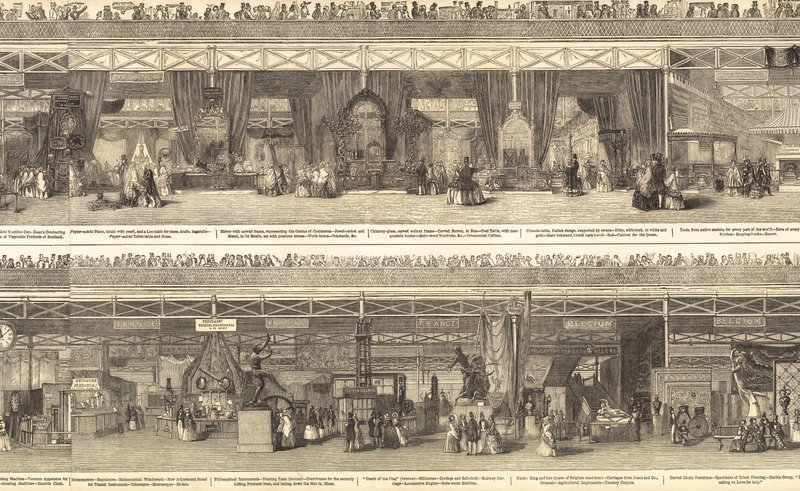 Grande Exposição 1851 de English School