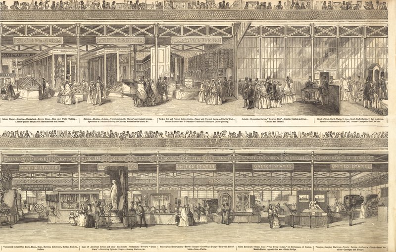 Grande Exposição 1851 de English School