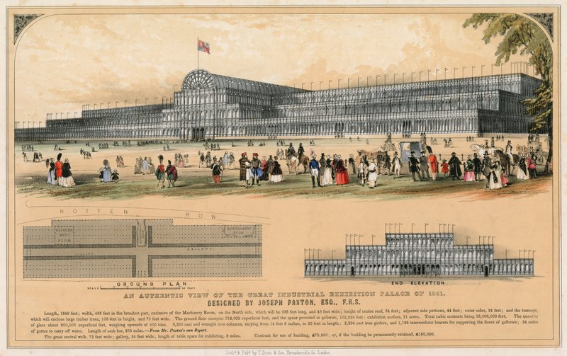 Grande Exposição, 1851 de English School
