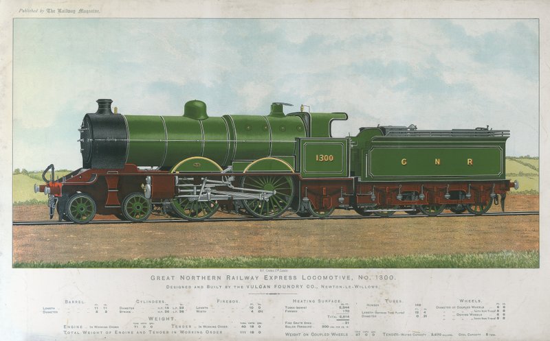 Grande locomotiva Northern Express de English School