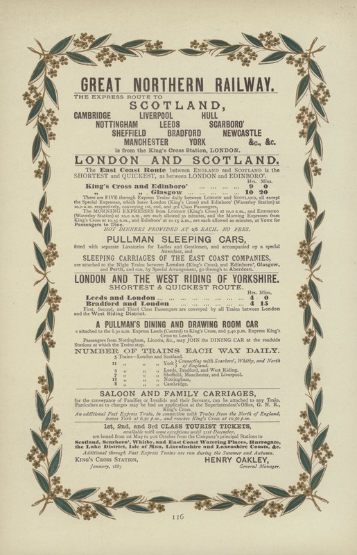 Great Northern Railway (gravura) de English School