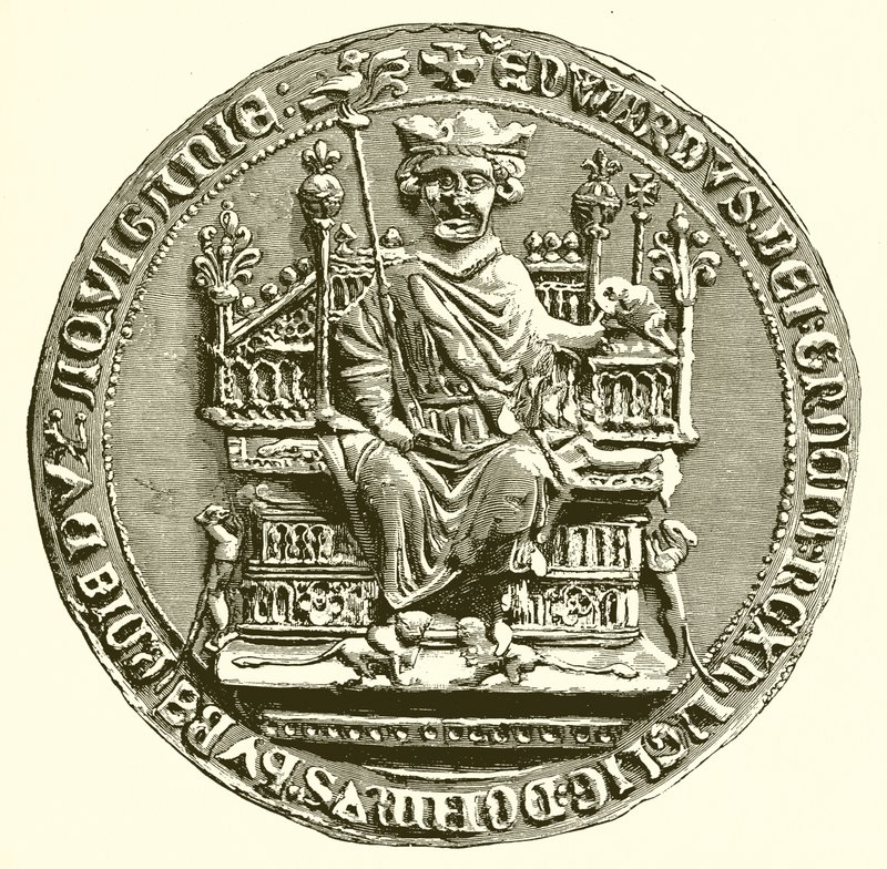 Grande Selo de Edward I de English School