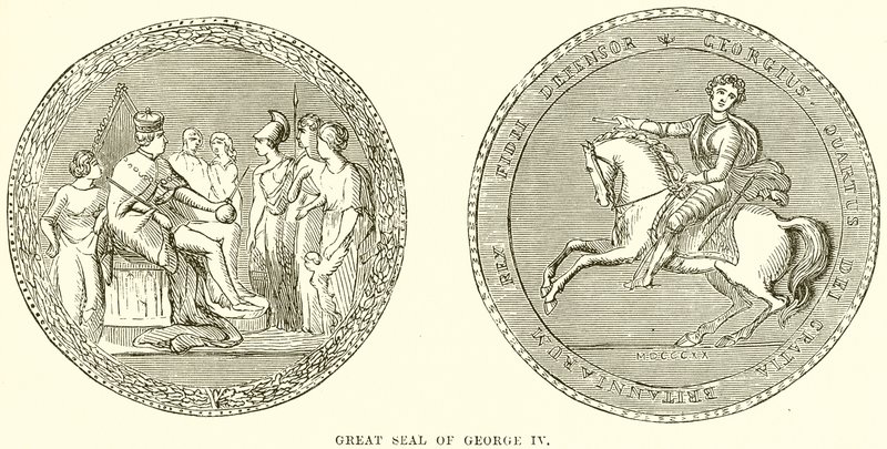 Grande Selo de George IV de English School