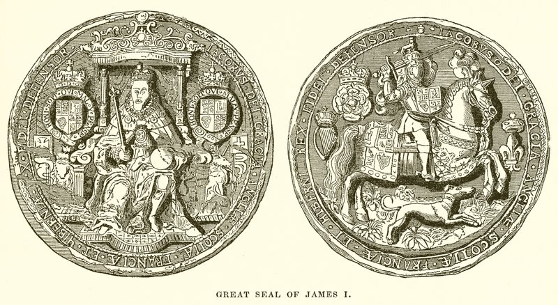 Grande Selo de James I de English School