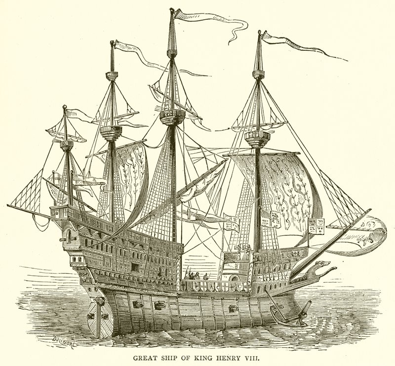 Grande Navio do Rei Henrique VIII de English School