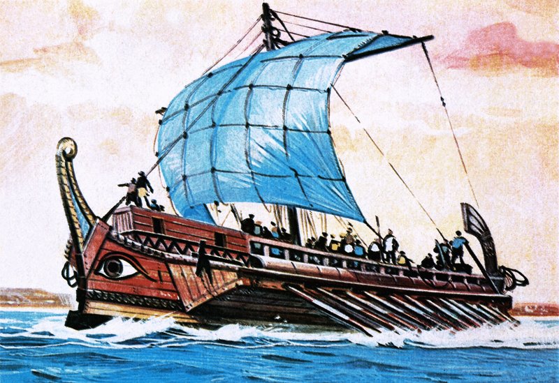 Transporte de carga grega de English School