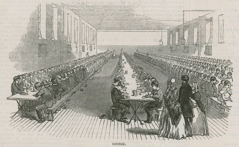 Greenwich Royal Hospital Schools; Jantar de English School
