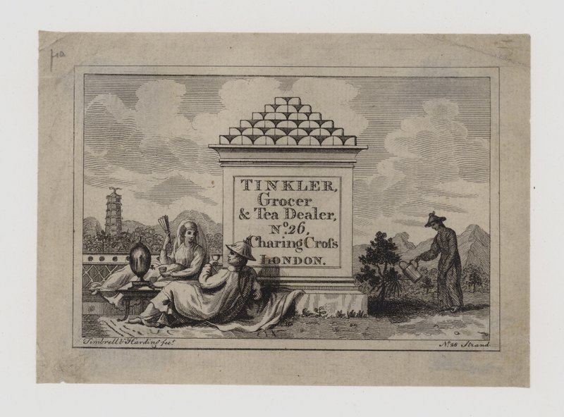 Loja de conveniência, Tinkler, trade card de English School