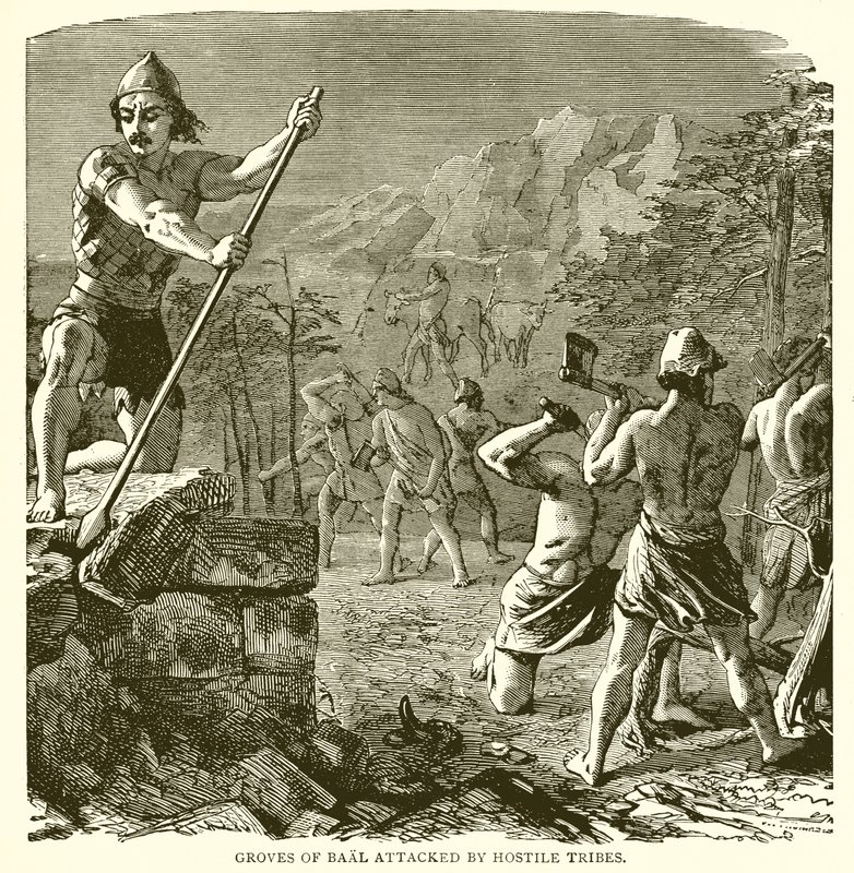 Bosques de Baal atacados por tribos hostis de English School