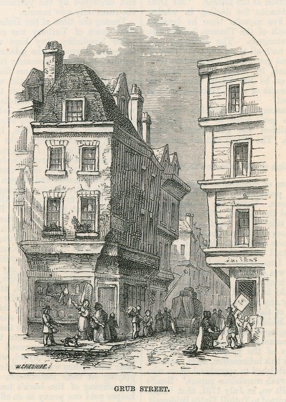Grub Street, Londres de English School