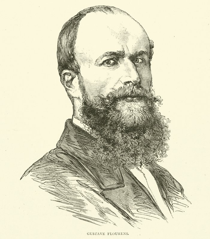 Gustave Flourens, dezembro de 1870 de English School