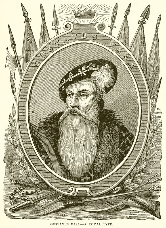 Gustavus Vasa - um tipo real de English School
