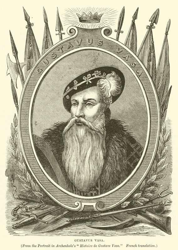 Gustavus Vasa (gravura) de English School