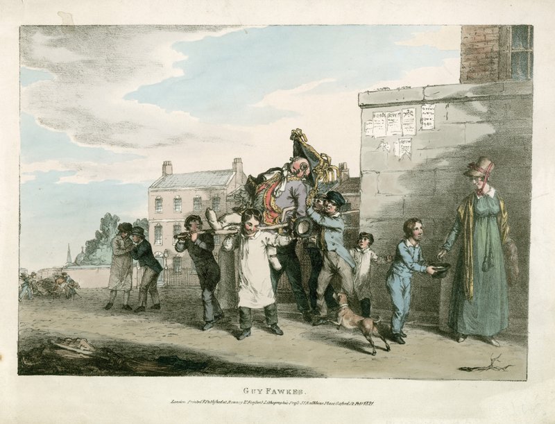 Guy Fawkes. Penny for the Guy de English School