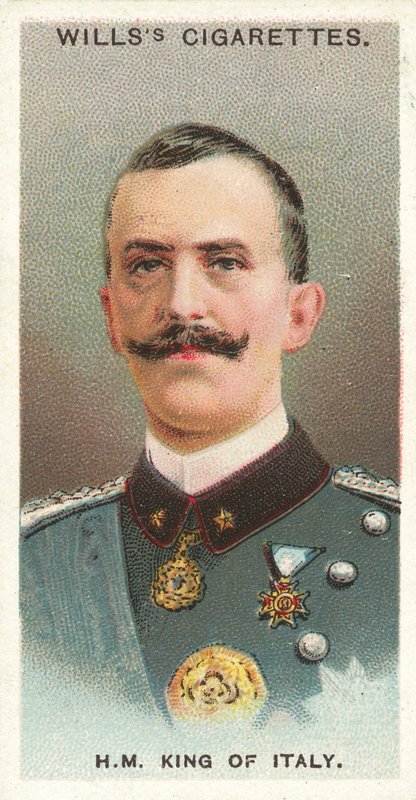 HM Rei da Itália (chromolitho) de English School