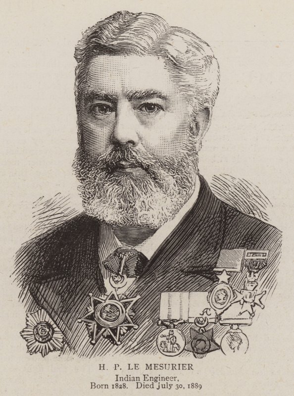 H P Le Mesurier (gravura) de English School