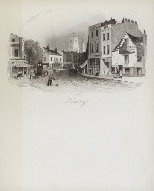Hackney (gravura) de English School