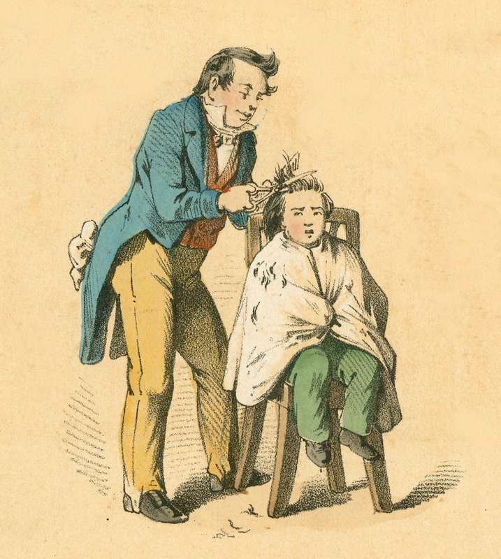 Corte de cabelo de English School
