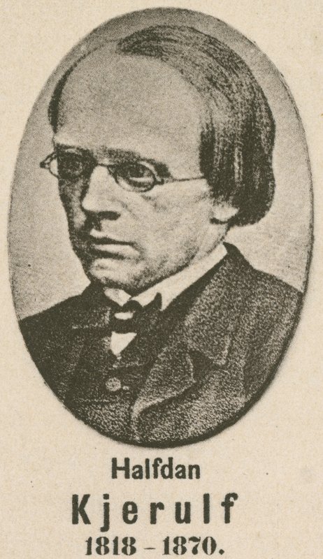 Halfdan Kjerulf (gravura) de English School