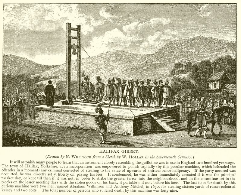 Halifax Gibbet de English School