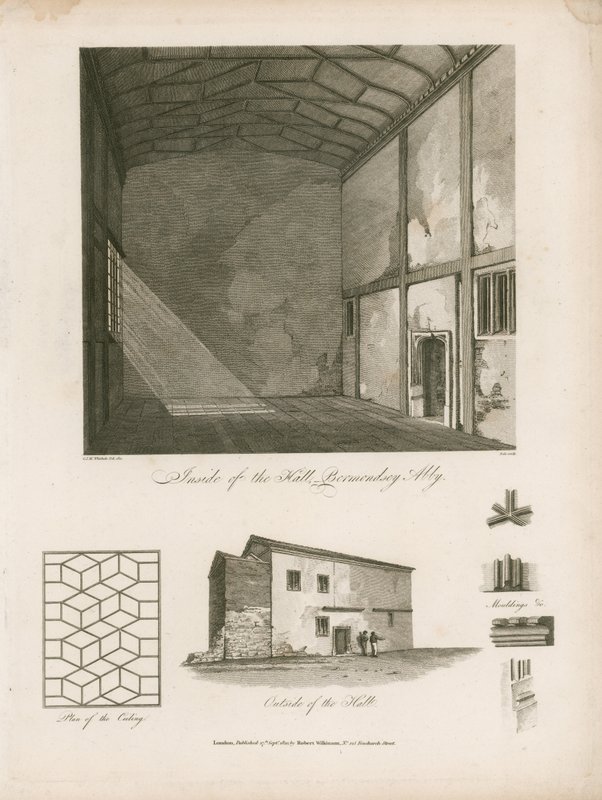 Salão, abadia de Bermondsey de English School