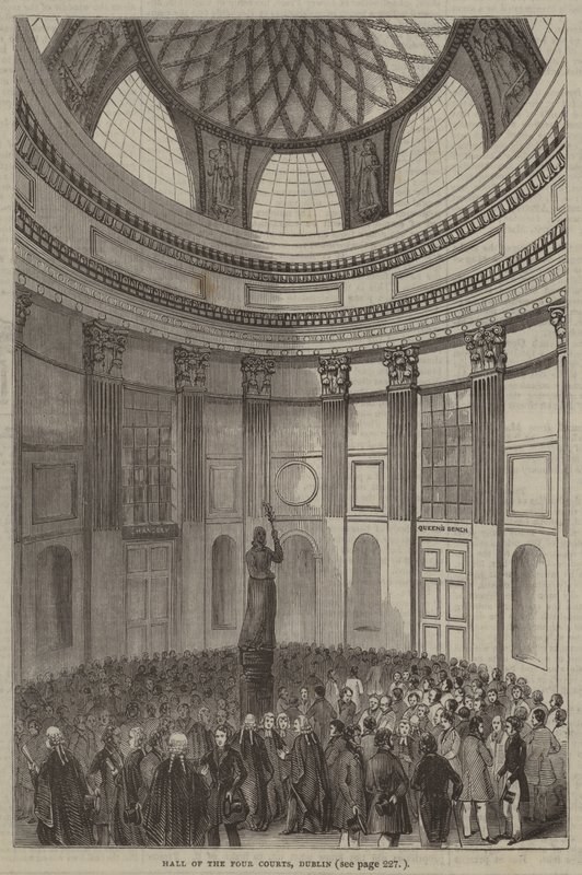 Salão dos quatro tribunais, Dublin de English School
