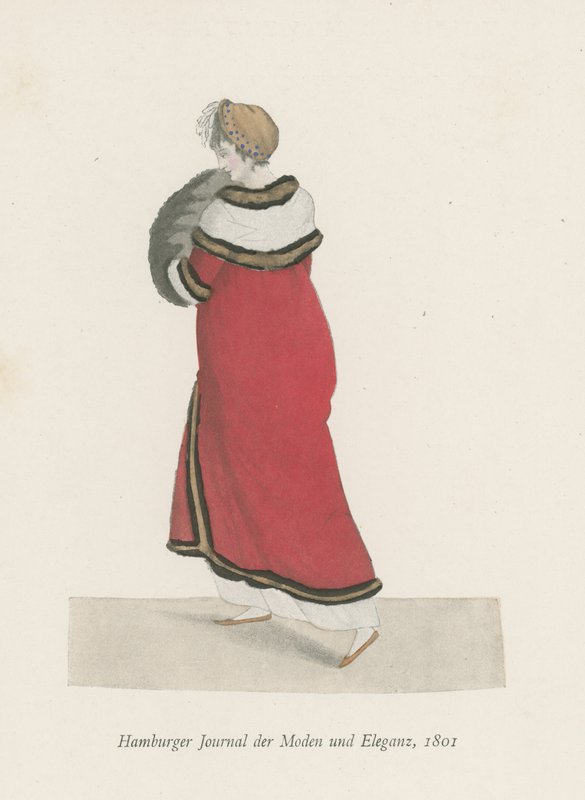 Jornal de Hamburgo de moda e elegância, 1801 de English School