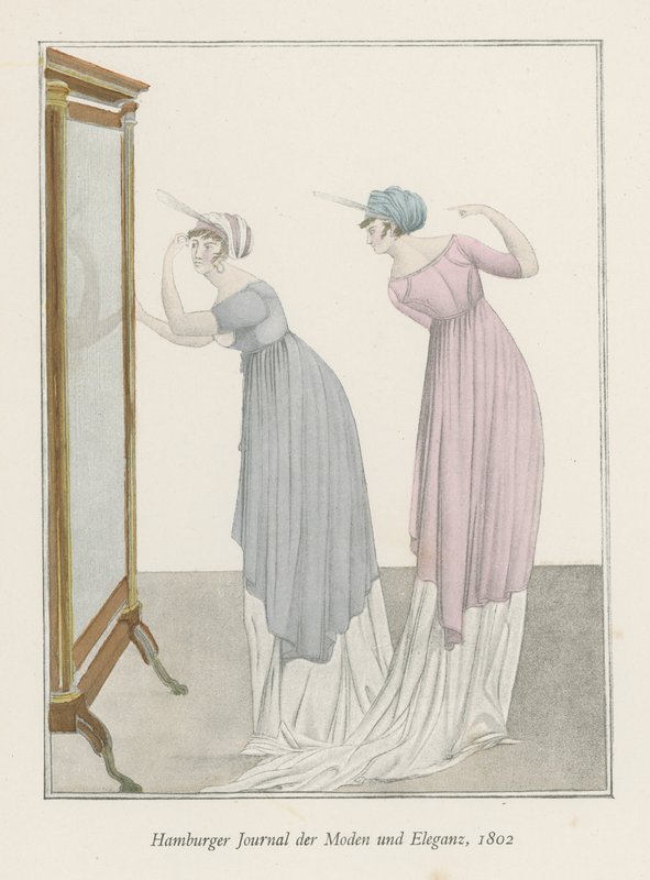 Jornal de Hamburgo de moda e elegância, 1802 de English School