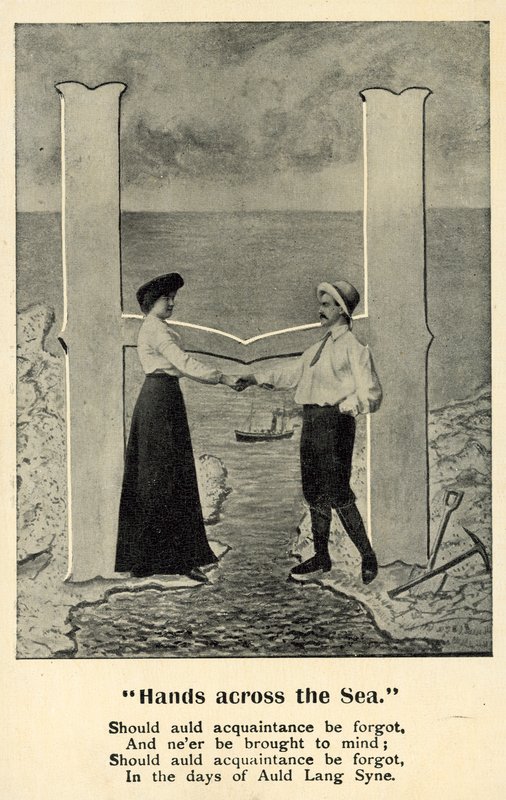 Mãos no Mar (litho) de English School