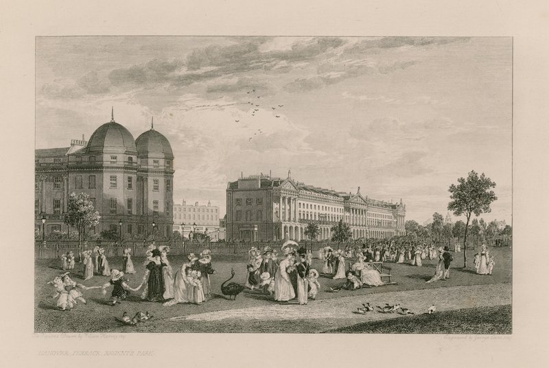 Hanover Terrace, Regents Park, Londres de English School