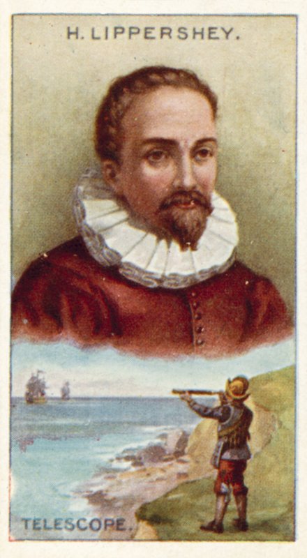 Hans Lippershey, Telescópio de English School