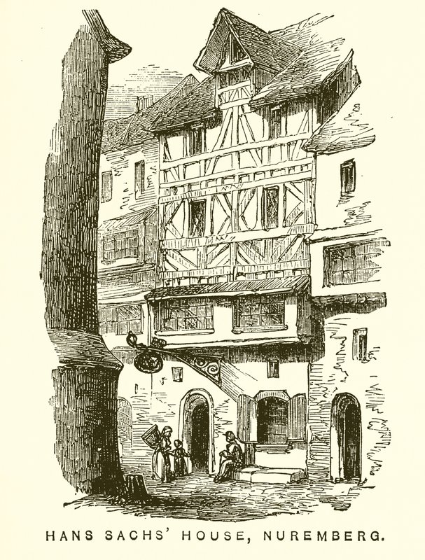 Casa de Hans Sachs, Nuremberg de English School