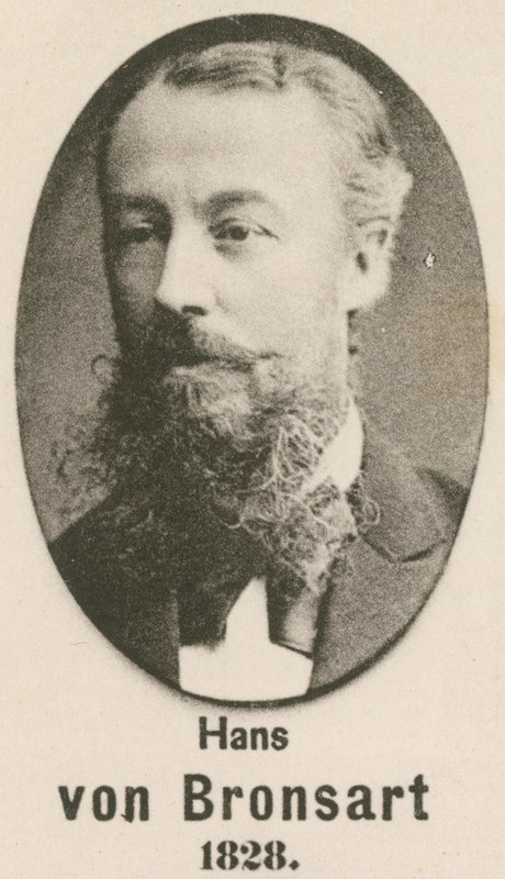 Hans von Bronsart (gravura) de English School
