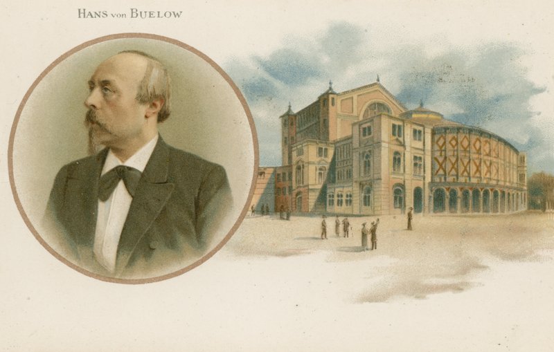 Hans von Buelow, compositor, pianista e maestro alemão de English School