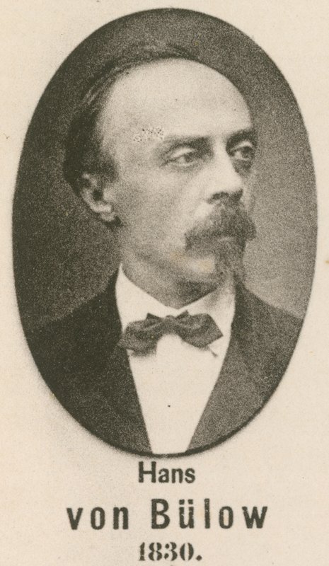 Hans von Bulow (gravura) de English School