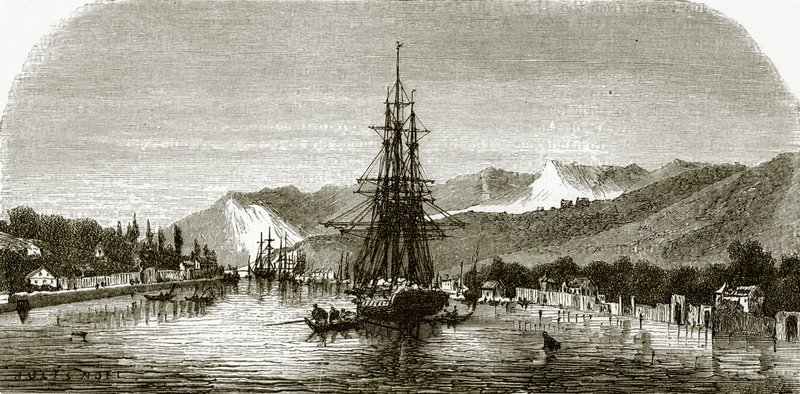 Porto de Gravosa, perto de Ragusa de English School