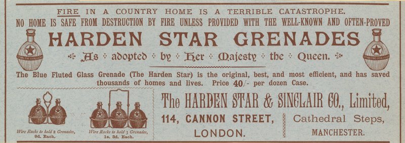 Harden Star Granades, anúncio de English School