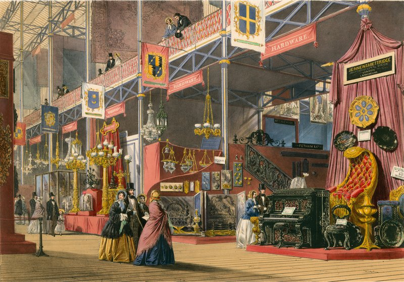 Hardware, a grande exposição de 1851 de English School