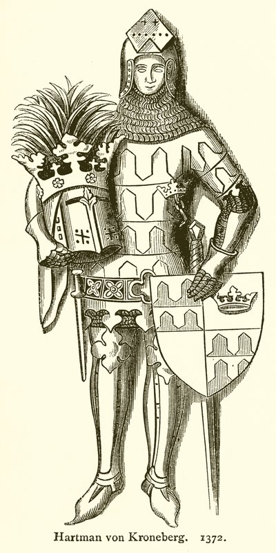 Hartman de Kroneberg. 1372 de English School