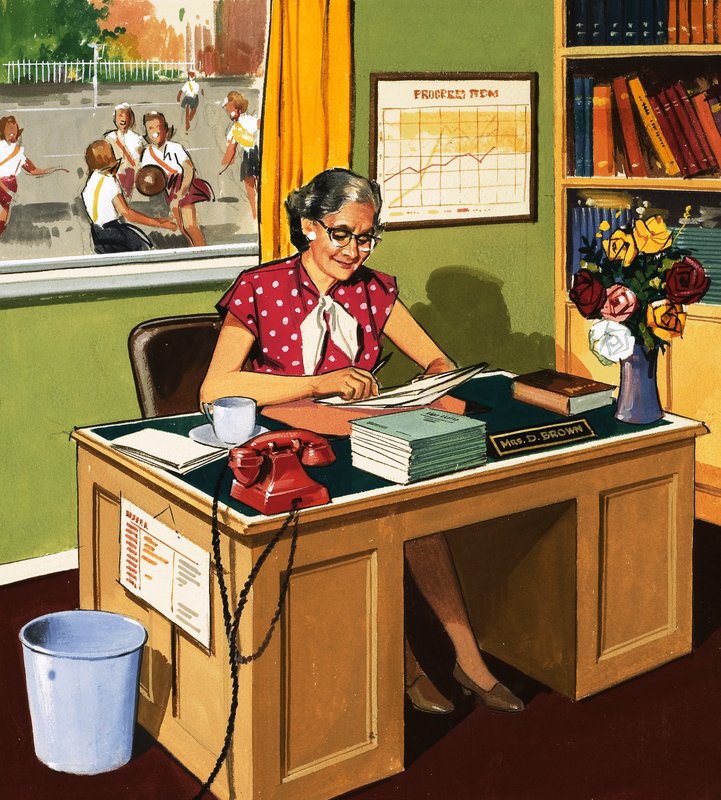 Diretora de uma escola de English School