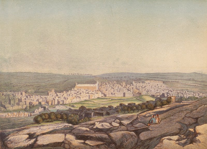 Hebron (litografia a cores) de English School
