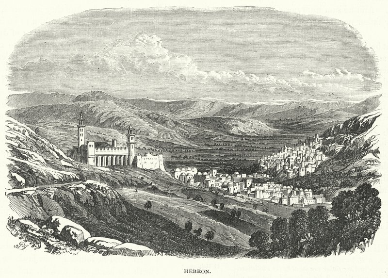 Hebron (gravura) de English School