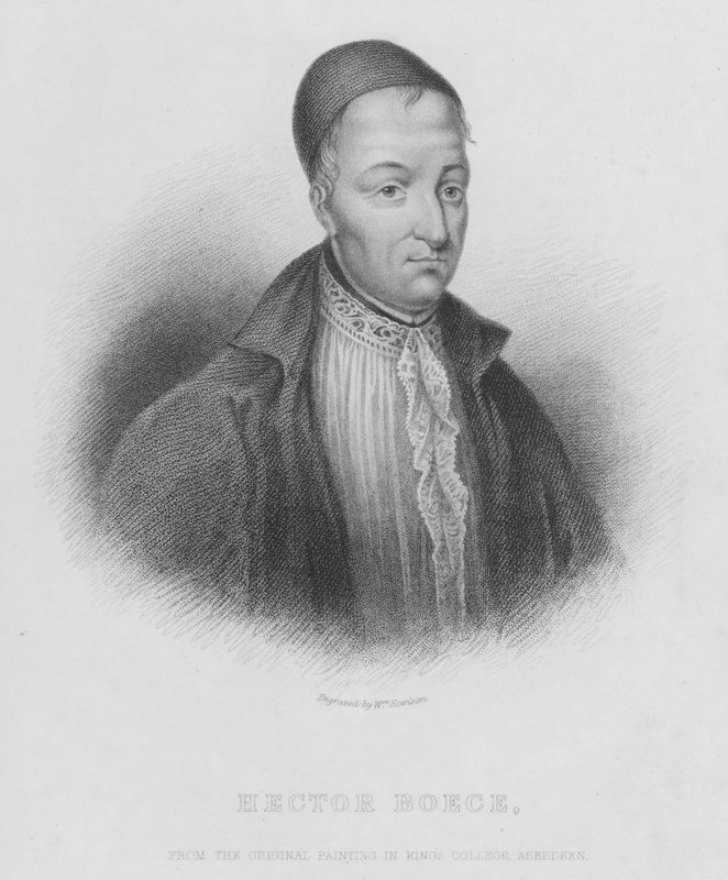 Hector Boece (gravura) de English School