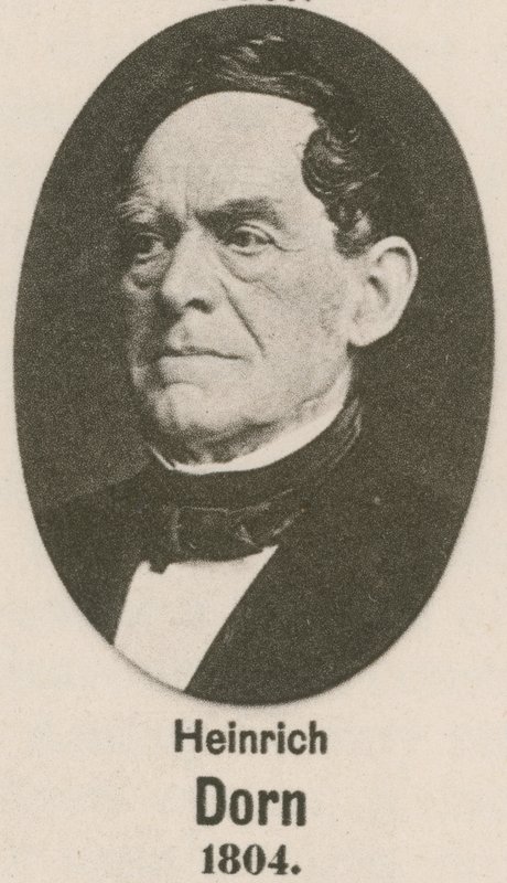 Heinrich Dorn (gravura) de English School
