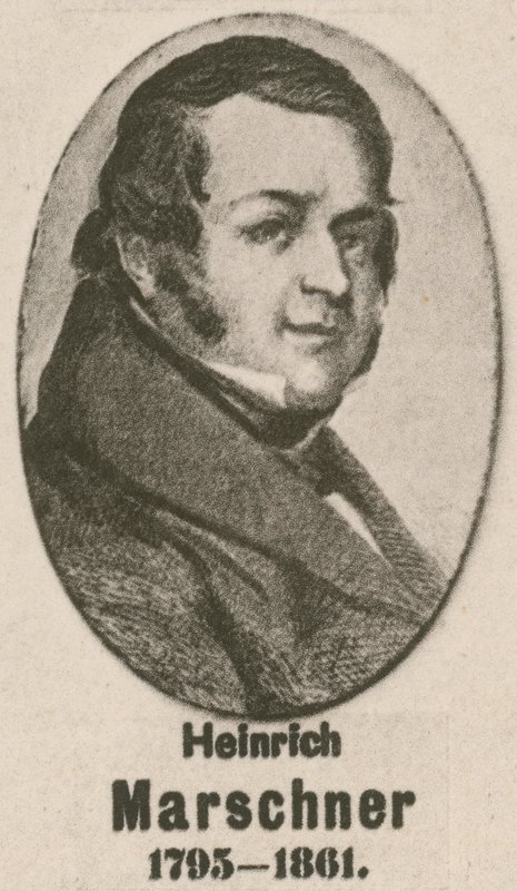 Heinrich Marschner (gravura) de English School
