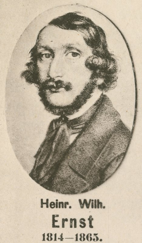 Heinrich Wilhelm Ernst (gravura) de English School