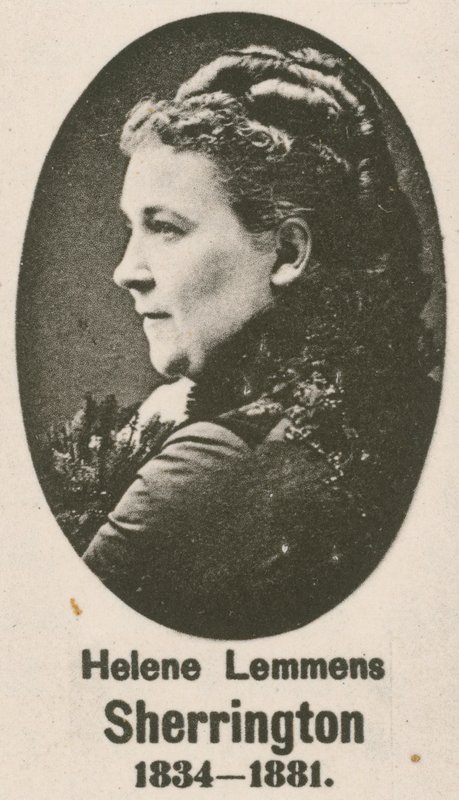 Helen Lemmens Sherrington (gravura) de English School